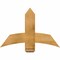 Ekena Millwork Bellingham Rough Sawn Timber Gable Bracket, Western Red Cedar, 36"W x 24"H x 2"D x 6"F, 16/12 Pitch GBW036X24X0206BEL00RWR - alternate 1